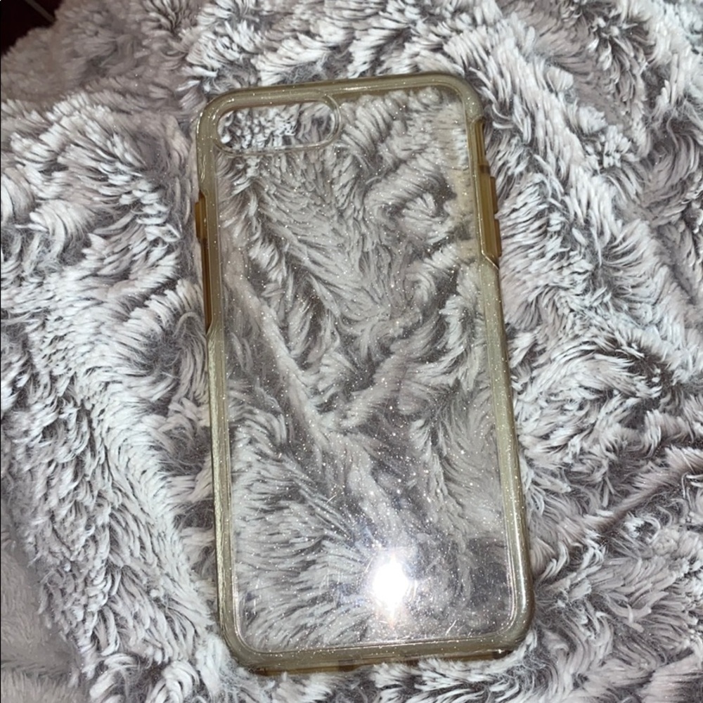Clear SPARKLE Otterbox iPhone 7/8 plus phone case